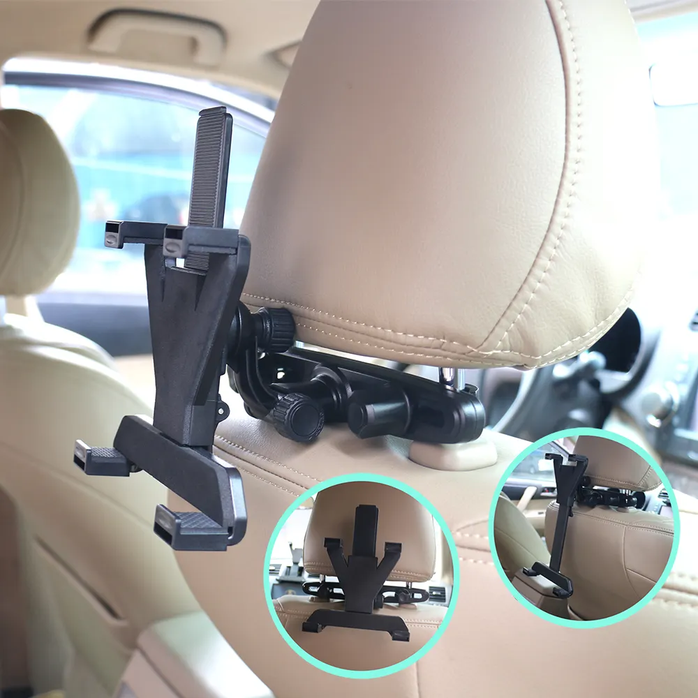 Supporto per iPad di fabbrica per sedile posteriore per auto supporto per iPad per supporto per Tablet da 7-13 pollici per auto