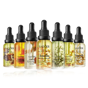 OEM SADOER Private Label doğal bitki uçucu yağ lavanta gül çiçek Petal çok kullanım yağı cilt yüz vücut masaj yağı - Product Image 1