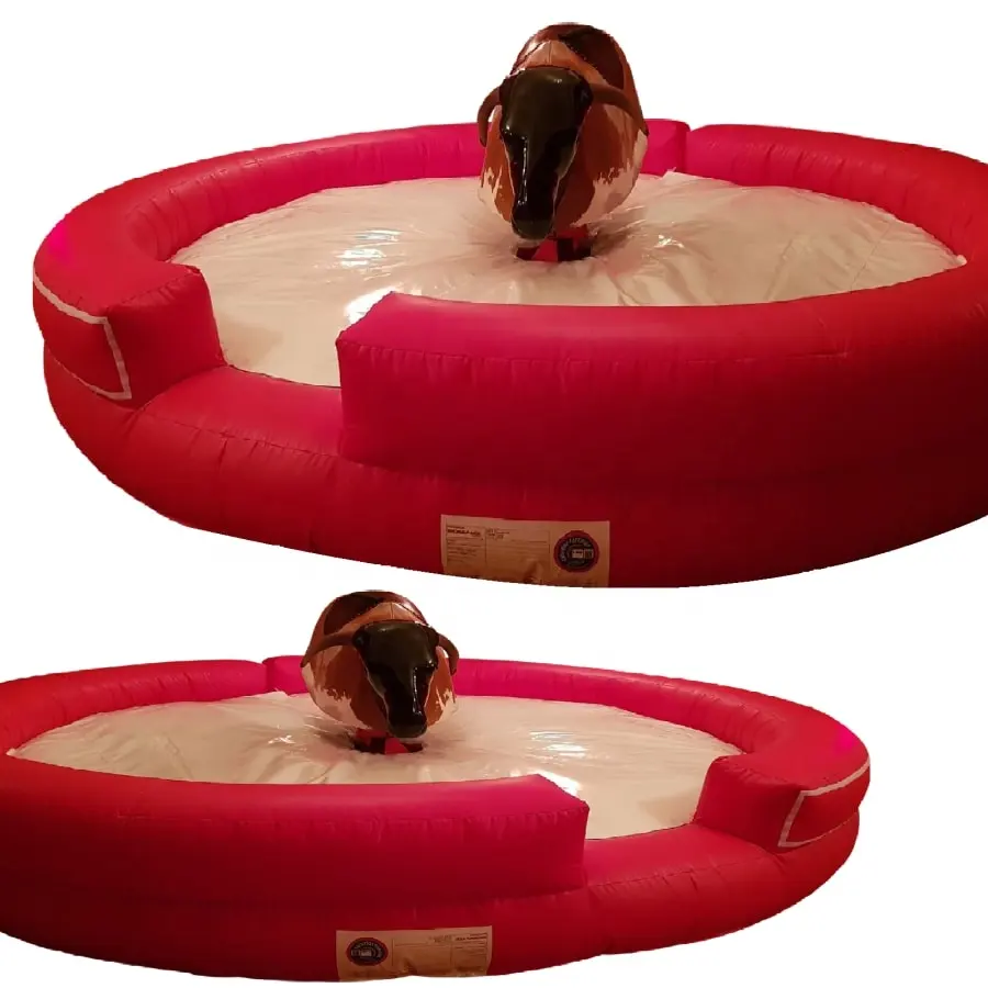 Colchón mecánico inflable de Toro, máquina de toro de Rodeo, vídeos de toro de Toro, venta