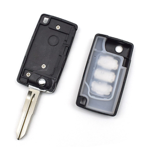 Original High Quality Speed Versand New Style NEU M-itsubishi Modifiziert <span class=keywords><strong>2</strong></span> Tasten <span class=keywords><strong>Flip</strong></span> <span class=keywords><strong>Key</strong></span> <span class=keywords><strong>Shell</strong></span> mit rechter Schlüssel klinge mit Logo