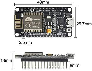 Honclay ESP8266 CH340 CP2102 CH9102X Type-c Micro Module Nodemcu <strong>WIFI</strong> Development Board Based Nodemcu ESP8266 for <strong>Arduino</strong> - Product Image 4