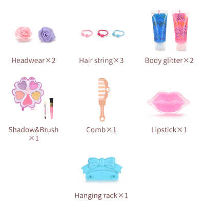 Kyk Pop Speelgoed Meisje Doen Alsof Make-Up Set Speelgoed Halflang Pop Model Pak Met Licht Muziek Pop Set Speelgoed
