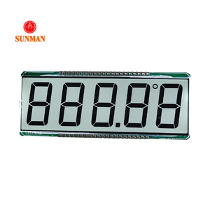 Produttore personalizzato tn display lcd 7 segmento piccolo grande 3 4 5 cifre display lcd con retroilluminazione a led - Product Image 2