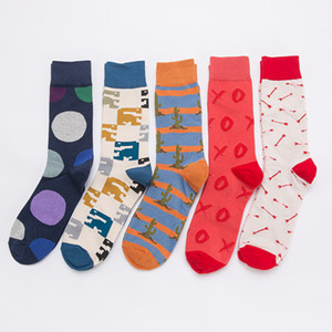 Wholesale <strong>Sock</strong> Made of Combed Cotton Colorful and Funny for Man and Woman Customization Service - Product Image 5