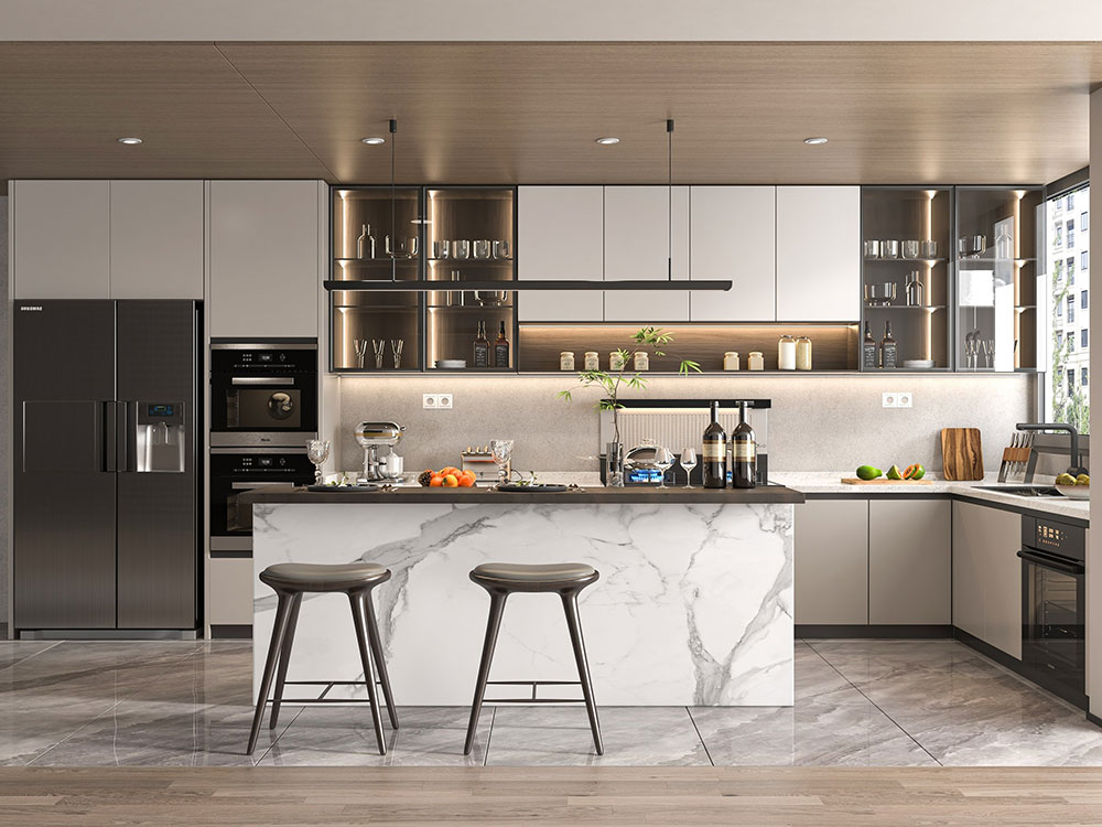 Cocina en forma de L