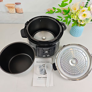 Pentola a pressione elettrica multifunzione 5L fornello di riso commerciale Multicooker con acciaio inox pentola interna elettrodomestici da cucina - Product Image 4