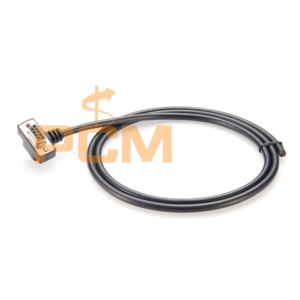 Cavo seriale DB9 RS232 con design ad angolo sinistro, destro, alto e basso, basso profilo salvaspazio, cavo ad angolo retto RS232 - Product Image 4