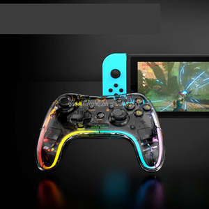 ゲームジョイスティックワイヤレスゲームパッドPCコンピューターAndroidRGB LEDコントローラーforSwitch for Switch LiteOLED - Product Image 3