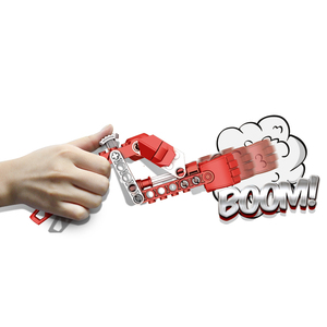 WOMA TOYS Wholesale Supplier Transform <strong>Robot</strong> Model Plastic <strong>Building</strong> Blocks Bricks Set STEM for Kids Boy Assemble <strong>Game</strong> - Product Image 4