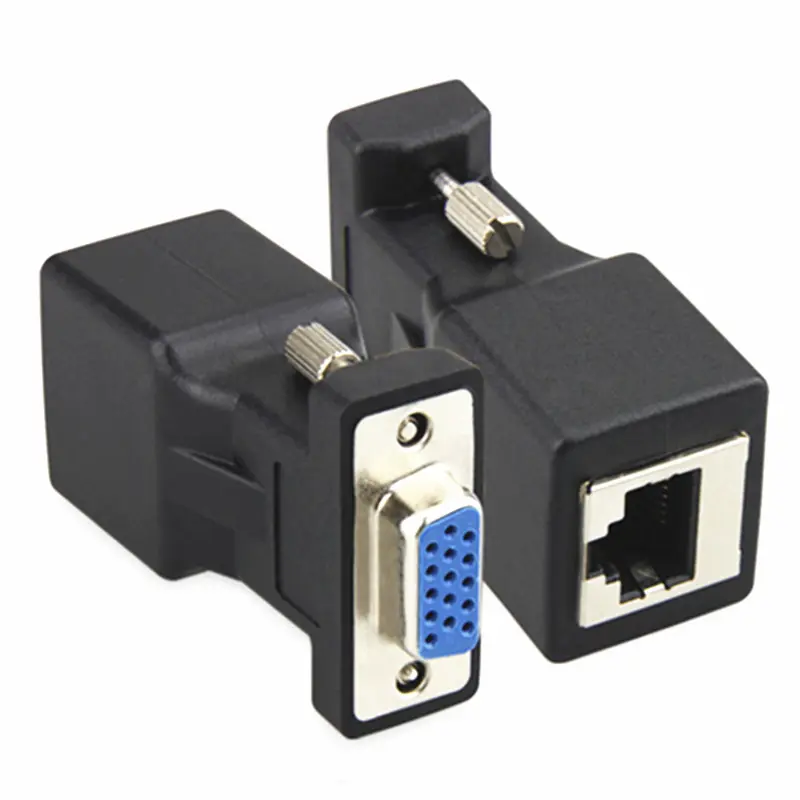 Cavo di rete RJ45 al convertitore VGA adattatore da VGA a RJ45 convertitore da RJ45 a VGA