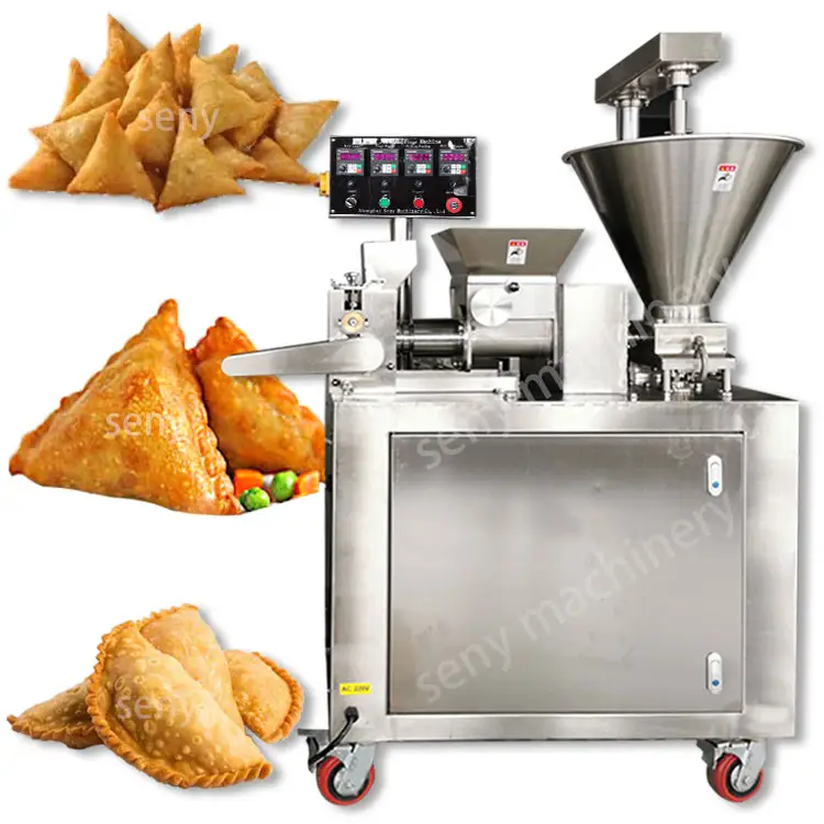 Petite machine automatique de fabrication de pâtisserie Samosa Empanada en acier inoxydable 304