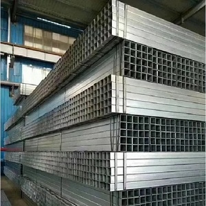 现货矩形方形镀锌钢管厂批发低价输油管道弯曲加工 - Product Image 5