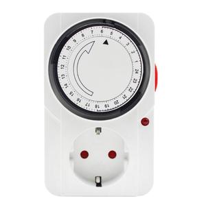EU Stecker 24 Stunde Programmierbare Mechanische Elektrische Stecker Programm Timer Netzschalter Energie Saver - Product Image 4