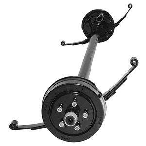 High Quality Custom <strong>Trailer</strong> Single Straight 40-60 mm <strong>Round</strong>/square <strong>Axle</strong> with Out Brakes - Product Image 3