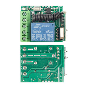 DC12V 10A 315/433MHz 1 Channel <strong>Wireless</strong> <strong>Relay</strong> RF Remote <strong>Control</strong> Switch Receiver - Product Image 2
