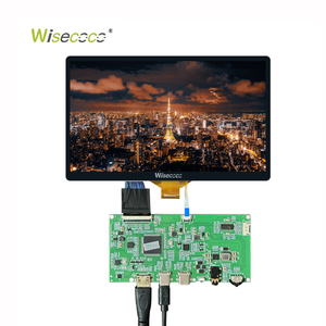 شاشة 7 بوصة من Wisecoco مع شاشة تعمل باللمس من Wisecoco شاشة تعمل باللمس لسيارة Raspberry Pi 5 المحمولة المحمولة للألعاب - Product Image 1