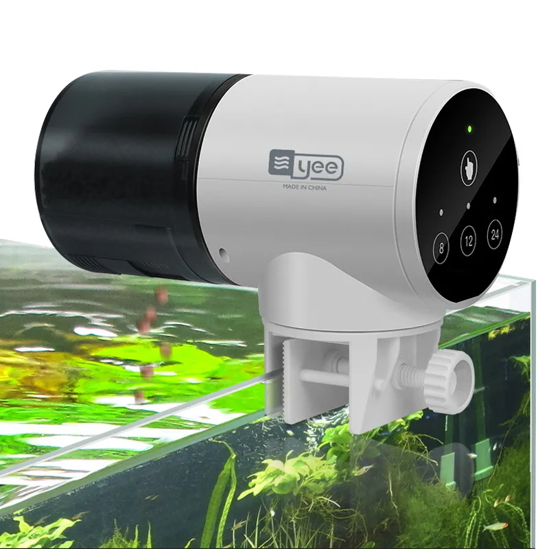 Automatische Fisch fütterung Digitaler Tank Aquarium Fischt anks Zubehör Elektrischer Kunststoff Timer Feeder LED Display Fütterung spender
