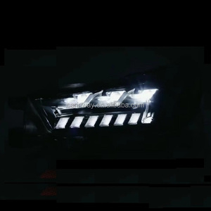 Toyota Hilux Revo Rocco 2021 için modifiye Led 3 Lens ön başkanı işık kafa lambası