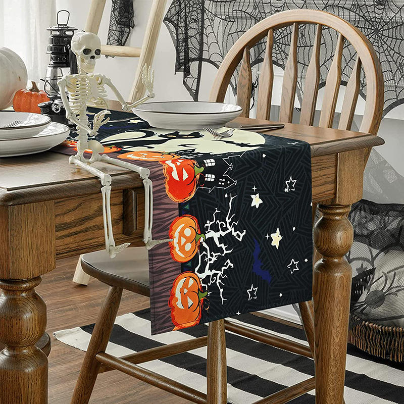 ผ้าปูโต๊ะลายฤดูใบไม้ร่วง 002