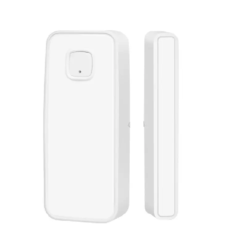 Tuya ZigBee-Sensor magnético de vibración para puerta y ventana, interruptor de lengüeta magnético abierto o cerrado para puerta de cabina, Sensor de contacto