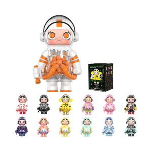 For POP MART MEGA Space Molly 100% 2-<strong>B</strong> Blind Box Figures Random Design Plastic <strong>Toys</strong> for Modern Home Decor - Product Image 1