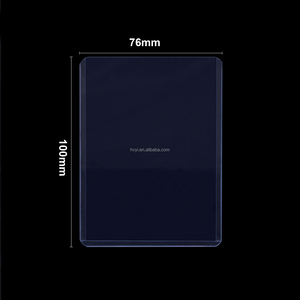 Trong kho 25 cái/Hộp siêu rõ ràng PVC Toploader thẻ bảo vệ tay áo 3x20 + 4 phù hợp cho giao dịch và thể thao thẻ - Product Image 6