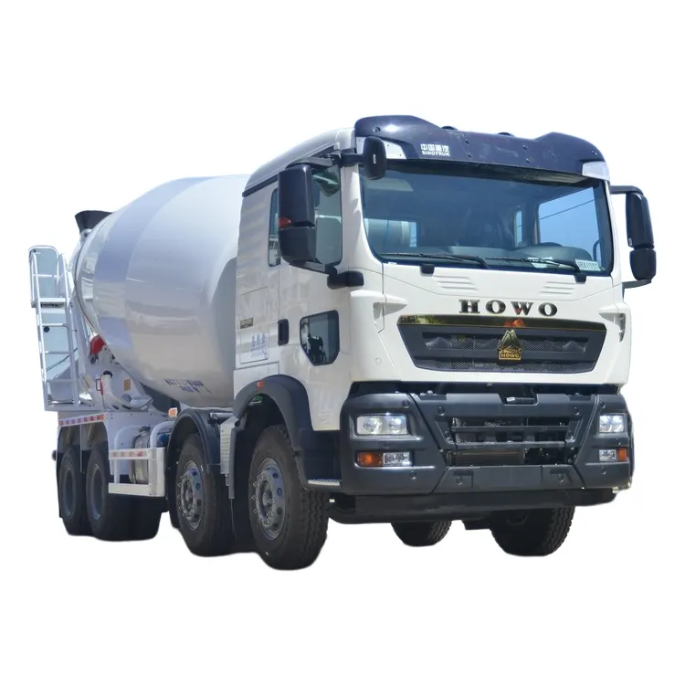 HOWO TX beton harç kamyonu 12 metreküp küçük Sinotruck çimento tankeri