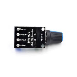 PWM DC Motor hız kontrolörü 5V-16V12V hız kontrolü anahtarı fonksiyonu ile 10A LED karartma hız modülü - Product Image 2