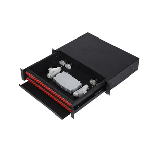 FTTH Sliding <strong>Type</strong> 2U Distribution Frame 19 Inch 24 48 72 Port Rack Mount Fiber Optic <strong>Patch</strong> <strong>Panel</strong> - Product Image 2
