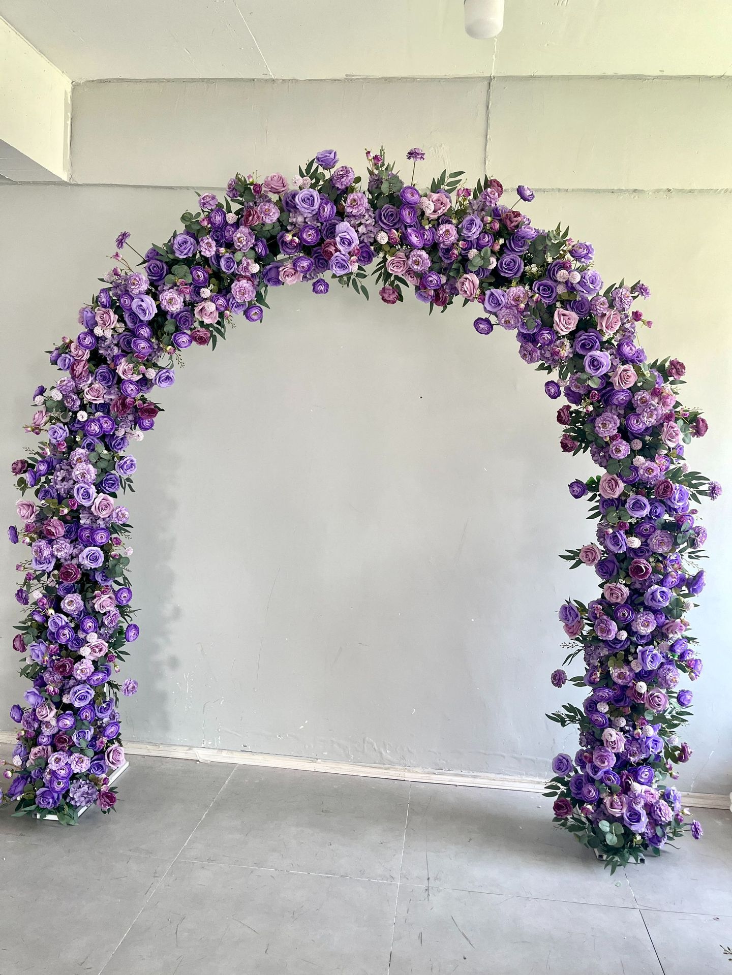 #1 flores+soporte de metal