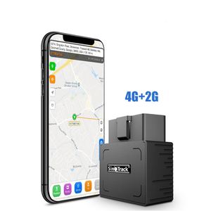 Plataforma de seguimiento gratuita SinoTrack APP OBD Dispositivo de seguimiento GPS Rastreador GPS 4G para Europa América del Sur - Product Image 1