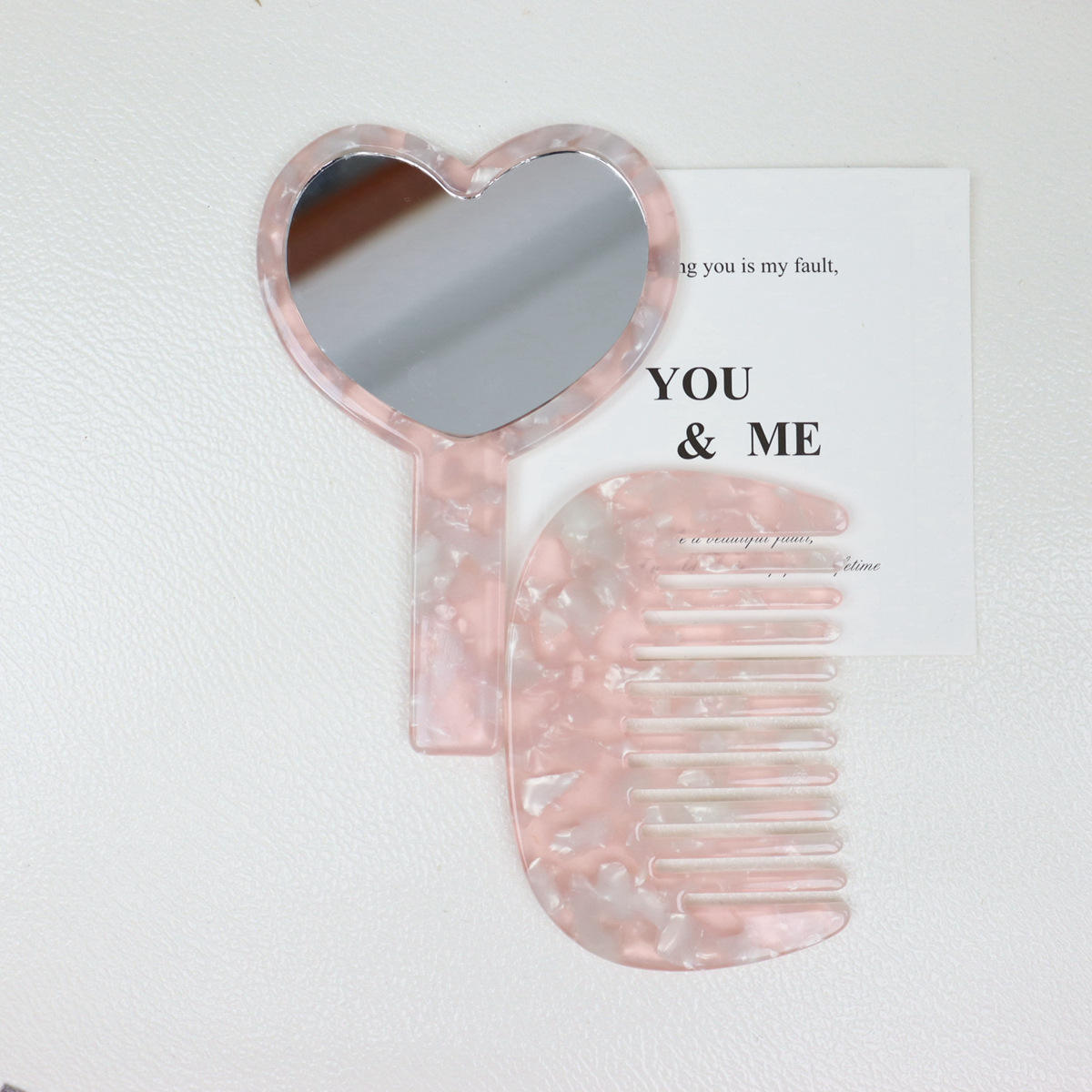 แป้งโปร่งใสลายดอกไม้