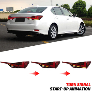 XT yükseltme yeni varış arka lamba LED bagaj lambası sıralı dönüş sinyali ile 2012-2023 Lexus GS için GS250 Lexus Lexus kuyruk işık - Product Image 3