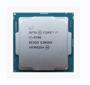 インテルプロセッサー12Mキャッシュ6コアLGA1151 i7-8700 3.2GHZデスクトップCPU用 - Product Image 1