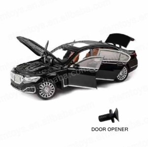 1:24 7 Series 760Li Unisex Alloy Die-Cast <strong>Model</strong> Toy Car Sound Light &amp; Pullback Feature with Open Doors - Product Image 5