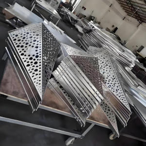 Vorhang fassaden aus Aluminium legierung Fluorkohlenwasserstoff-Beschichtung platte Fabrik Wind dichte Außenwand verkleidung für Baustoffe