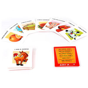 Gia Đình Tương Tác Giáo Dục Thông Minh Một Cách Nhanh Chóng Câu Hỏi <span class=keywords><strong>Hedbanz</strong></span> Trò Chơi Thẻ Đoán Ai Trò Chơi - Product Image 2