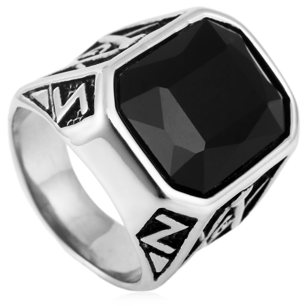 Steel color (black gemstone)