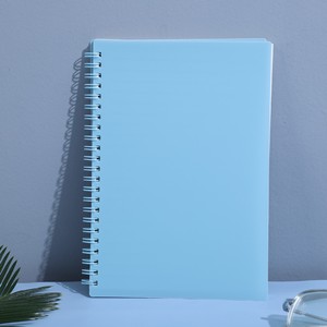 Cuaderno mate de bobina Pp B5/A5/A6 Cuaderno con tapa lateral engrosada Cuadrícula horizontal Mini cuaderno en blanco - Product Image 6