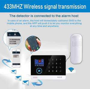 Rilevatore sensore di movimento PIR 433MHz eV1527 per sistema di allarme domestico rilevatore di movimento a infrarossi Wireless - Product Image 3