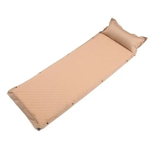 2024环保自充气充气睡垫轻便野营睡垫带枕头 - Product Image 2
