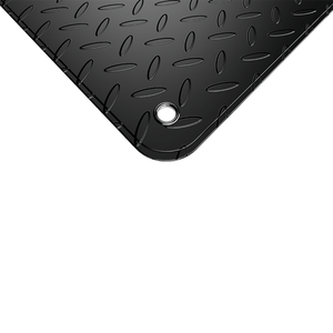 Commercial Grade Anti-Icing Mat - Heavy PVC W/ Safety Tread, 4 <strong>Fixing</strong> Holes, Slip-Proof for Warehouse <strong>Loading</strong> <strong>Dock</strong> Parking Lot - Product Image 6