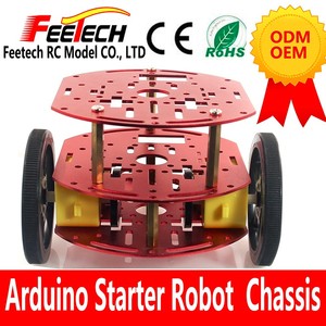 OEM çocuklar okul kullanımı DIY Mini tankı akıllı Robot araba kiti kök robot kiti arduintelligent için akıllı robot kiti programlama