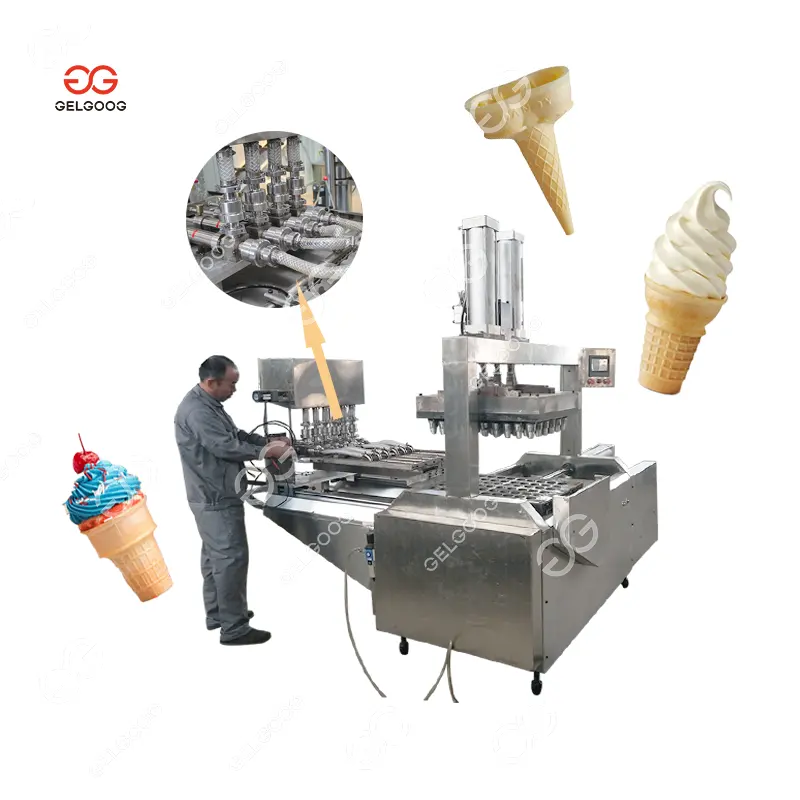 Gelgoog produce la macchina per la formatura del manicotto del cono della tazza del gelato macchina per la produzione di coni per cialde per gelato