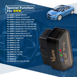 Vgate ICar专业蓝牙4.0 OBDII代码扫描仪车载诊断工具安卓IOS固件2.3版故障代码阅读器 - Product Image 5