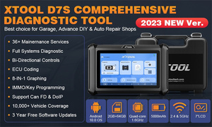 XTOOL D7SはXTOOL D7双方向スキャンツールフルシステム車診断ツールのアップグレードされていますECUコーディング38はCANFD DOIPで動作します - Product Image 2