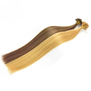 卸売22インチもつれのないブラジルのケラチンフラットチップヘアエクステンション12Aグレード人間の髪の波スタイル工場価格 - Product Image 5