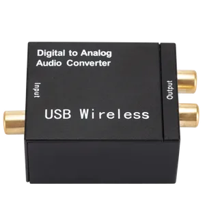 Convertidor de Audio DAC estéreo 3,5 MM Jack RCA amplificador decodificador Digital a analógico fibra óptica señal Coaxial a analógico - Product Image 4
