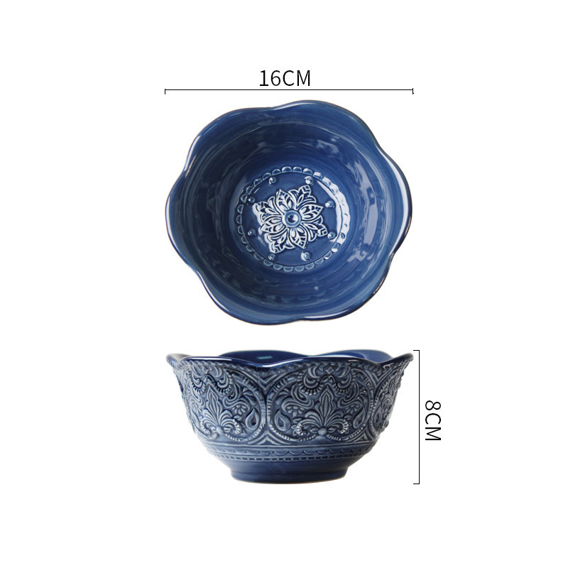 Bleu/6''Bol