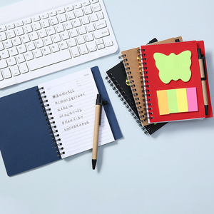 PP Plastic Cover <strong>Large</strong> Eco Friendly <strong>Sticky</strong> <strong>Notes</strong> Memo Set with Pen Holder - Product Image 1